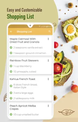 Breakfast Recipes android App screenshot 9